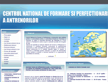 Tablet Screenshot of cnfpa-sna.ro